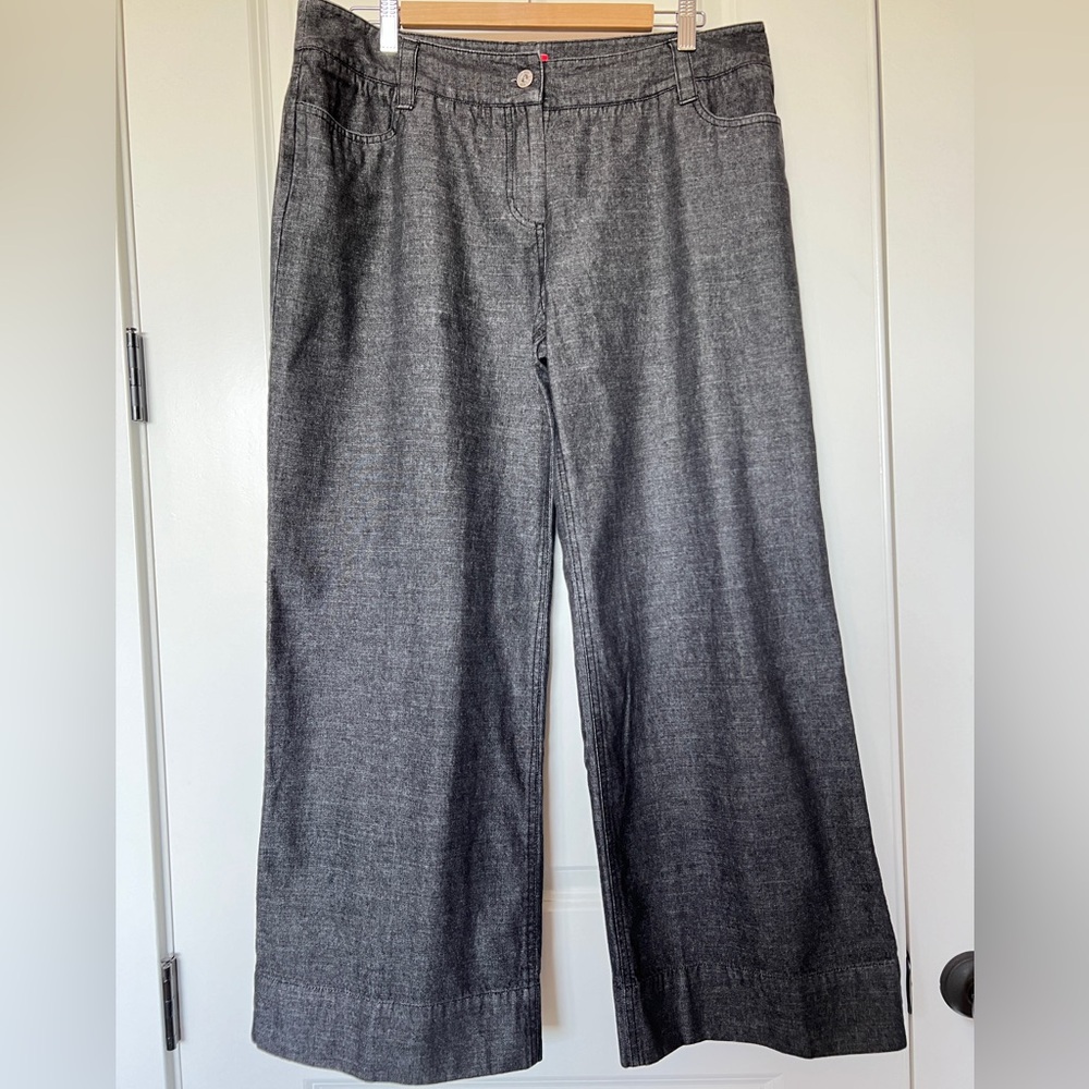 ELLE Black Wide Leg Jeans Size 16
